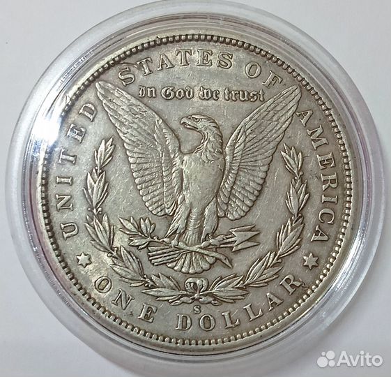 США 1 доллар 1891 год S, Доллар Моргана