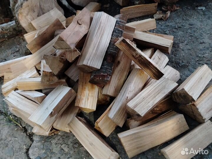 Дрова колотые черешня