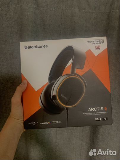 Игровые наушники Steelseries Arctic 5