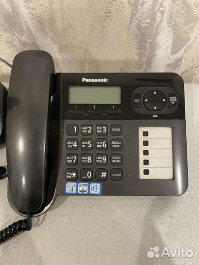 Телефон panasonic kx-tg6461 ru с доп трубкой