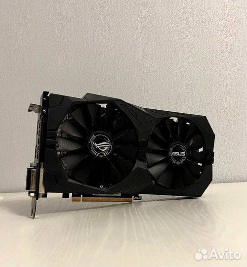 Видеокарта RX 570 8gb Asus Strix