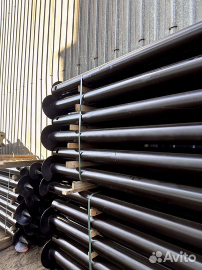 Винтовые сваи доставка монтаж