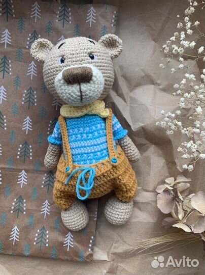 Вязаные игрушки ручной работы.амигуруми
