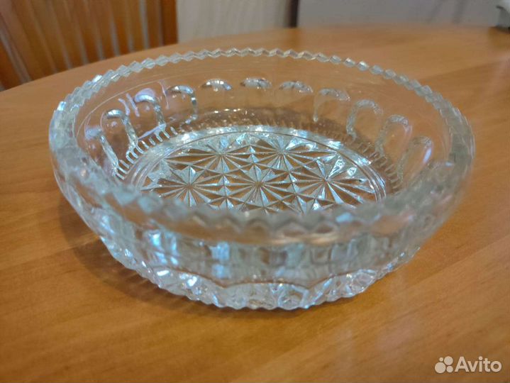 Пепельница СССР стекло