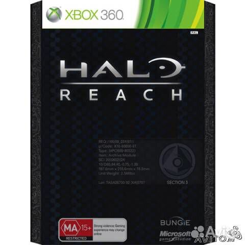 Halo Reach Коллекционное Издание Лицензия Xbox360