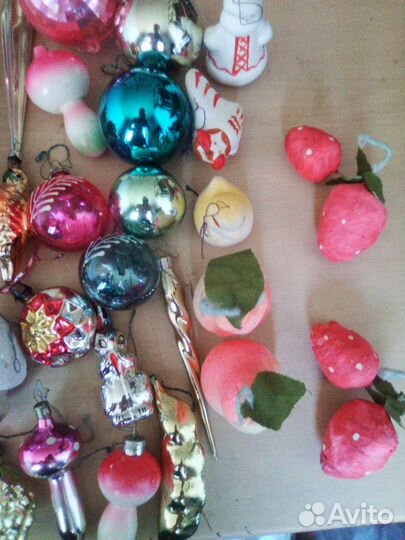 Елочные игрушки СССР