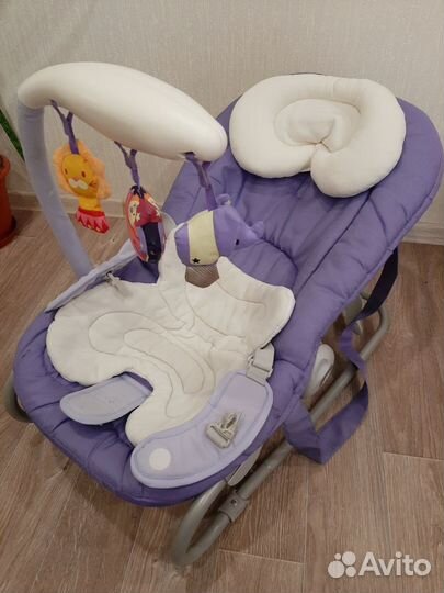 Шезлонг детский chicco