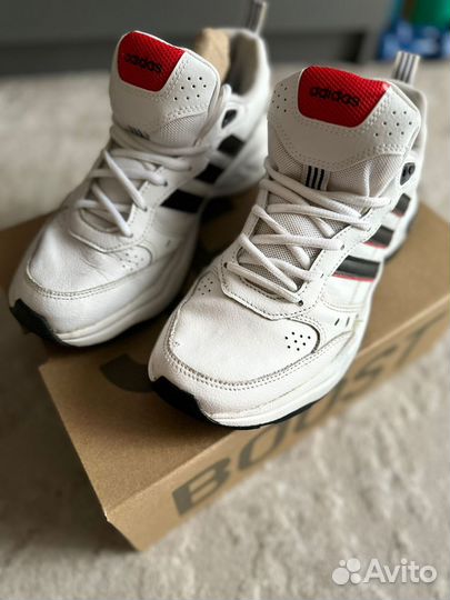 Adidas мужские кроссовки кожаные