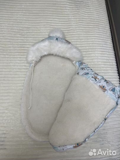 Кокон для новорожденных зимний