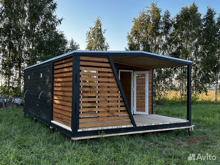 Каркасная баня 7х4,40