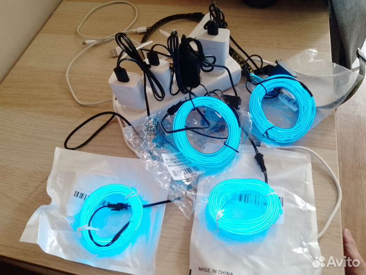 Светодиодная лента для автомобиля в салон