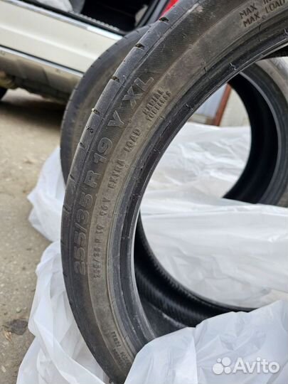 Continental ContiSportContact 5P 225/40 R19 и 255/35 R19