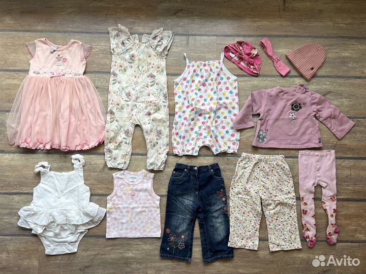 Одежда для девочки Next, H&M, Reserved 12-18 мес