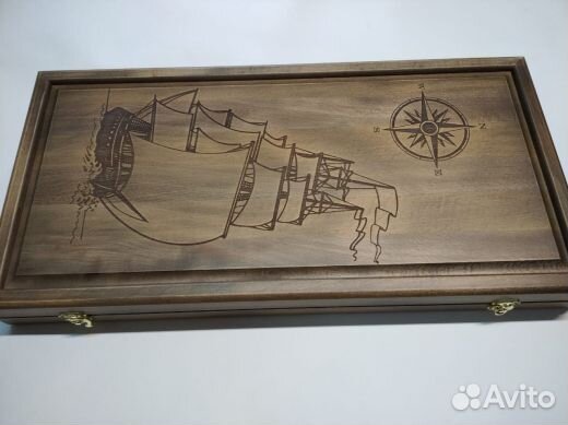 Нарды подарочные деревянные