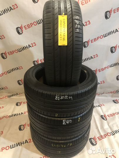 Continental ContiSportContact 5 225/45 R17 и 245/40 R17 99Y