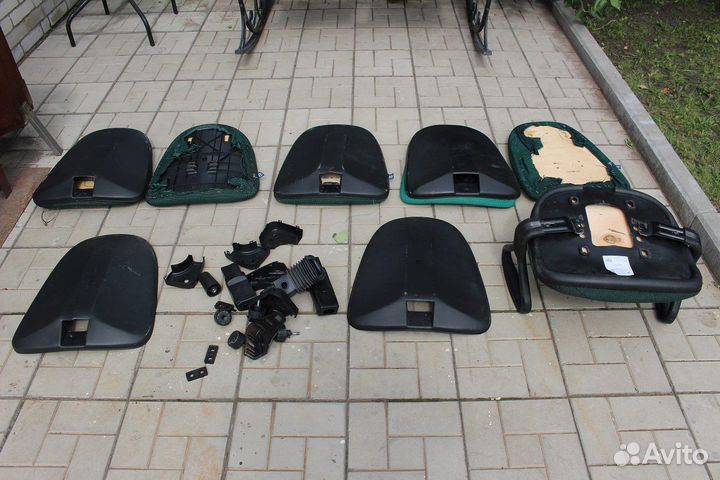 Спинки и сиденье для компьютерных кресел