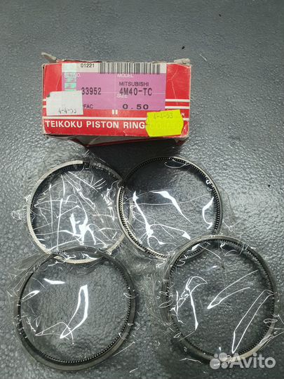 Кольца поршневые +0,50 Mitsubishi 4M40