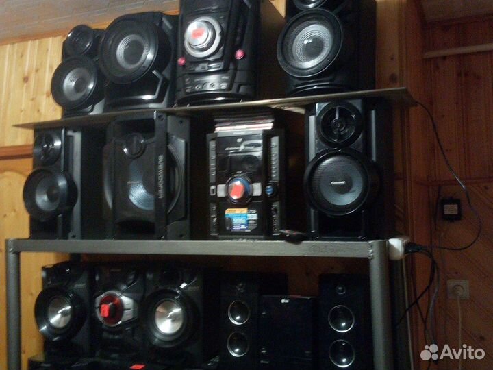 Муз.центры.panasonicSA-VK,VKX,AKX. sony,aiwa,jvclg