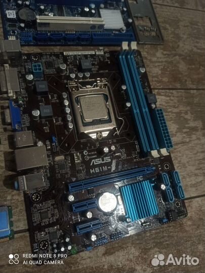 Материнские платы LGA775/1155/1156+12GB DDR3