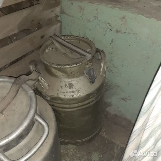 Фляга алюминиевая бу 40л