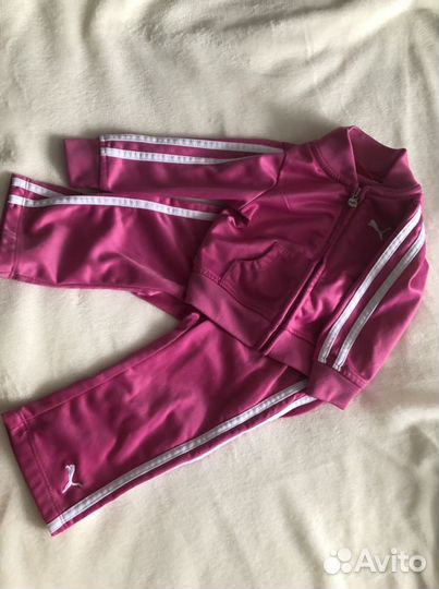 Спортивный костюм на девочку puma(оригинал)
