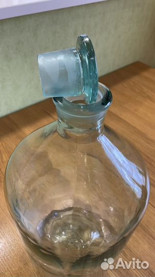 Бутыль сиеклянный 10 литров