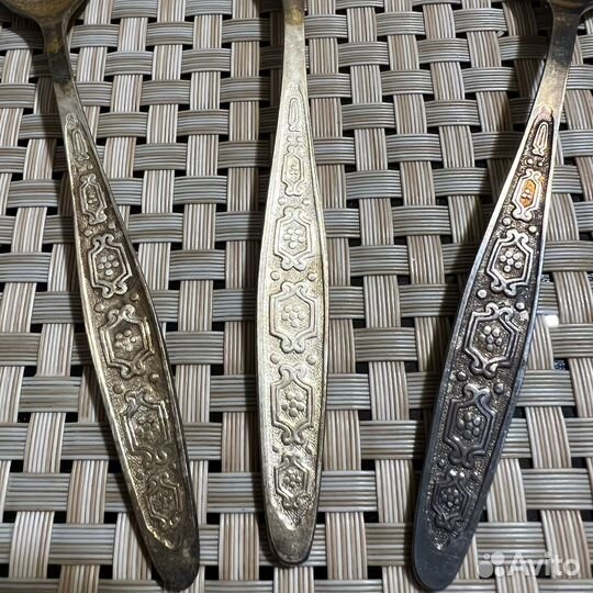 Чайные ложки мельхиор СССР