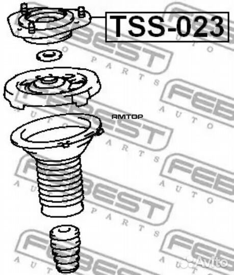 Febest TSS023 TSS-023 febest опора переднего аморт