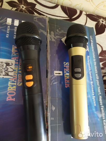 Новая блютуз колонка HI FI с караоке