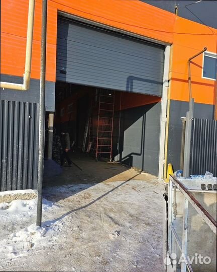 Широкие автоматические ворота с установкой