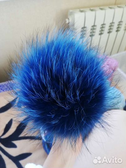 Помпон натуральный