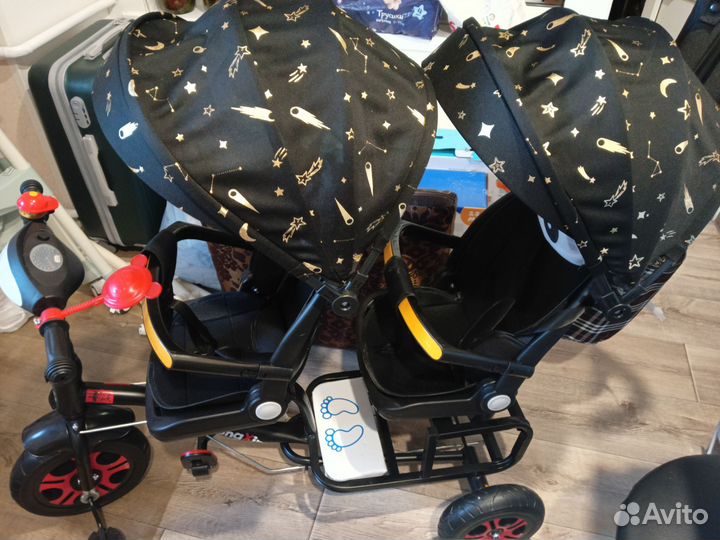 Велосипед для двойни новый