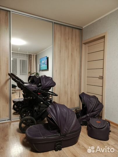 Коляска 3 в 1 Verdi Mocca