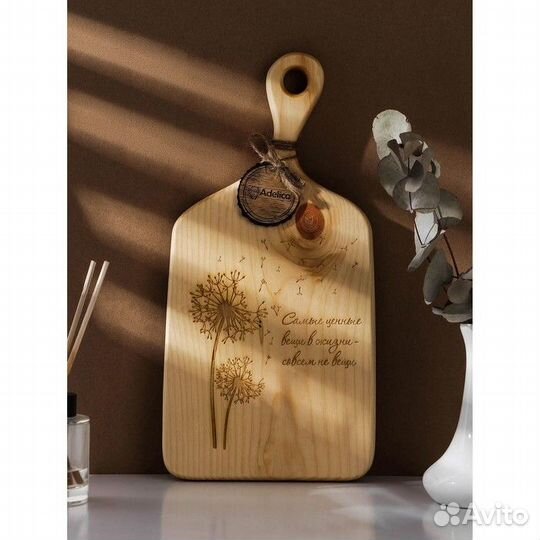 Доска разделочная авторская Adelica «Не вещи»