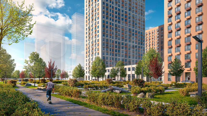 Квартира-студия, 19,9 м², 9/33 эт.