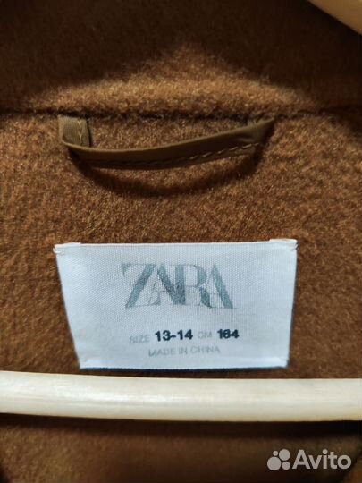 Пальто zara детское