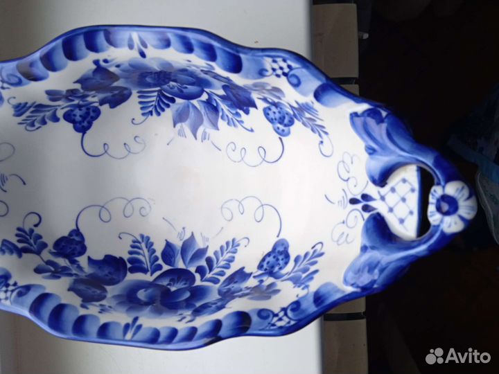 Ладья авторская Гжель 34/17/12