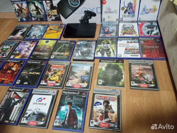 Sony PS2 и диски лицензия