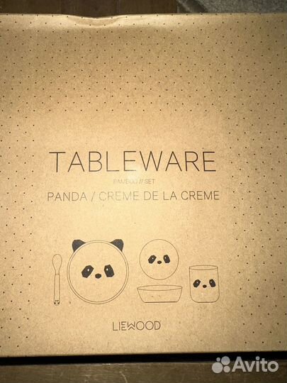 Набор посуды liewood панда
