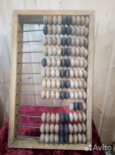 Счеты деревянные