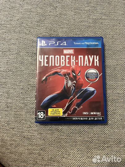 Игра на ps4 человек паук