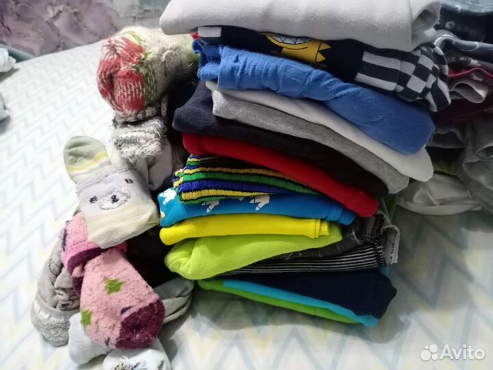 Детская одежда пакетом для мальчиков 3-6 лет