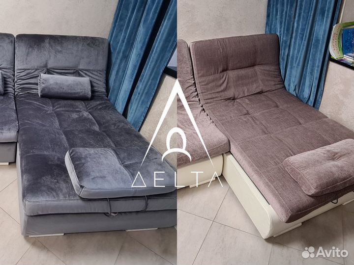 Перетяжка и ремонт мягкой мебели