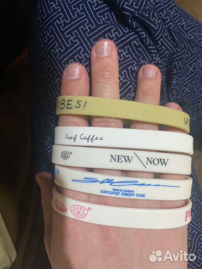 Набор браслетов surf coffee