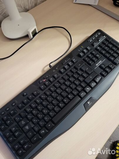 Игровая клавиатура logitech G110 и мышь в подарок