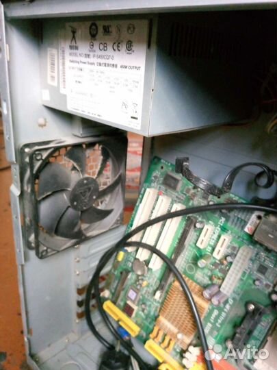 Системный блок (корпус, блок питания, мат.плата)