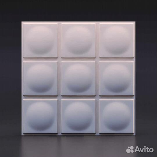 Гипсовая 3D панель 