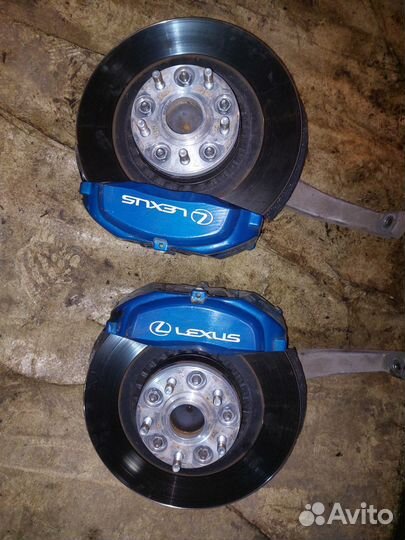 Передние тормоза GS300