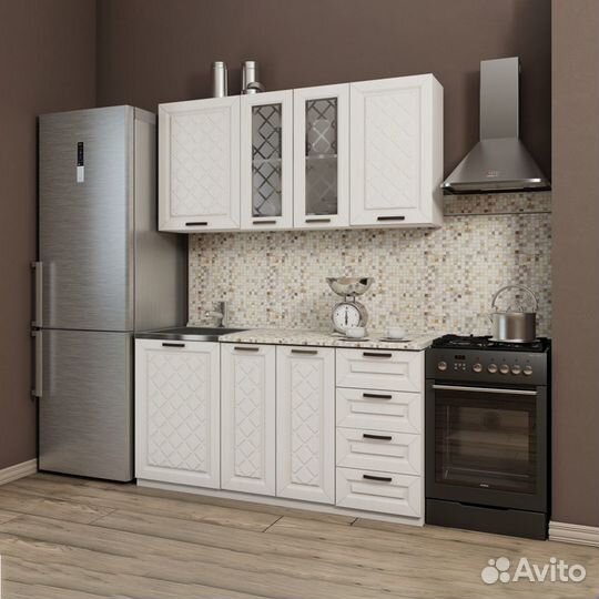 Кухня агава модульная мдф. Доставка, сборка