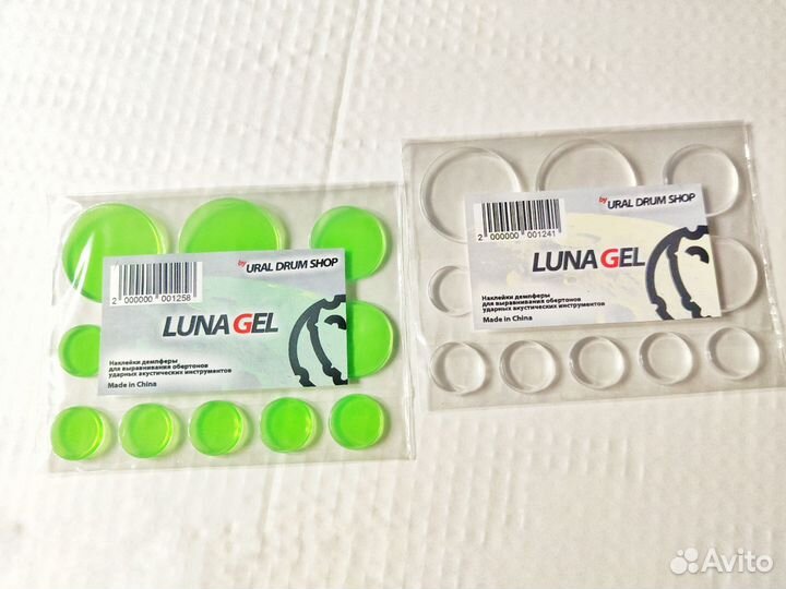 Набор демпферов 12 шт для барабанов (moon GEL)